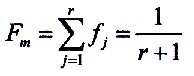 Equation Fm