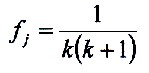 formula fj